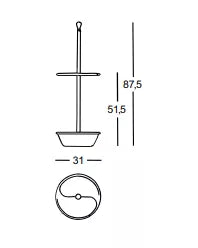 ZANOTTA / SERVOPULVIO / Umbrella stand