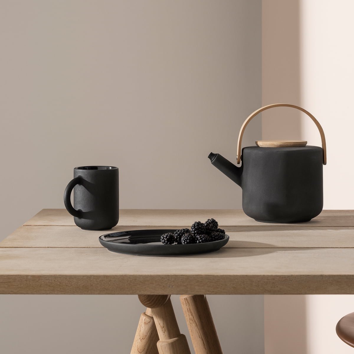 Stelton / Theo / Teekanne Schwarz - architare shop