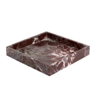 Stoned / Marble Square Tray / Mamortablett - architare shop