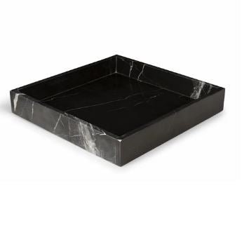 Stoned / Marble Square Tray / Mamortablett - architare shop