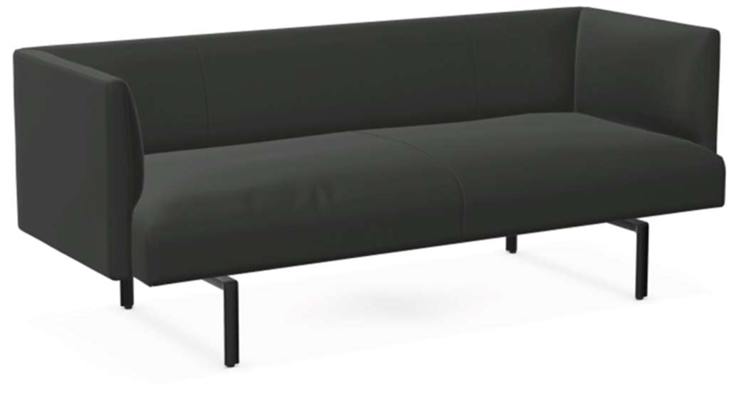 Walter Knoll / Muud Lite schwarz / Sofa - architare shop