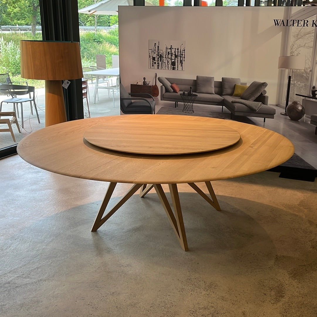 Walter Knoll / Seito Wood Table / Esstisch mit Drehteller - architare shop