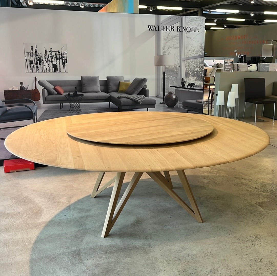 Walter Knoll / Seito Wood Table / Esstisch mit Drehteller - architare shop