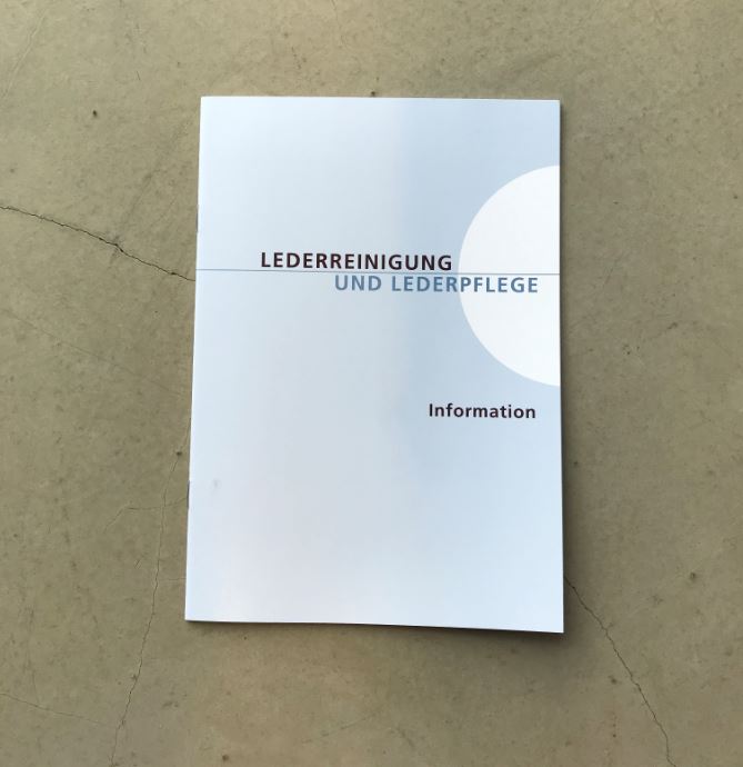 Seifenflocken / Lederpflege-Set / Walter Knoll