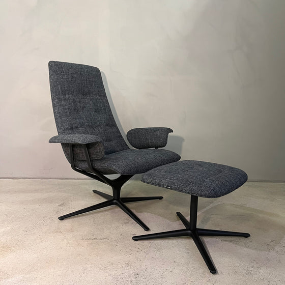Walter Knoll / Healey Soft / Armchair with stool
