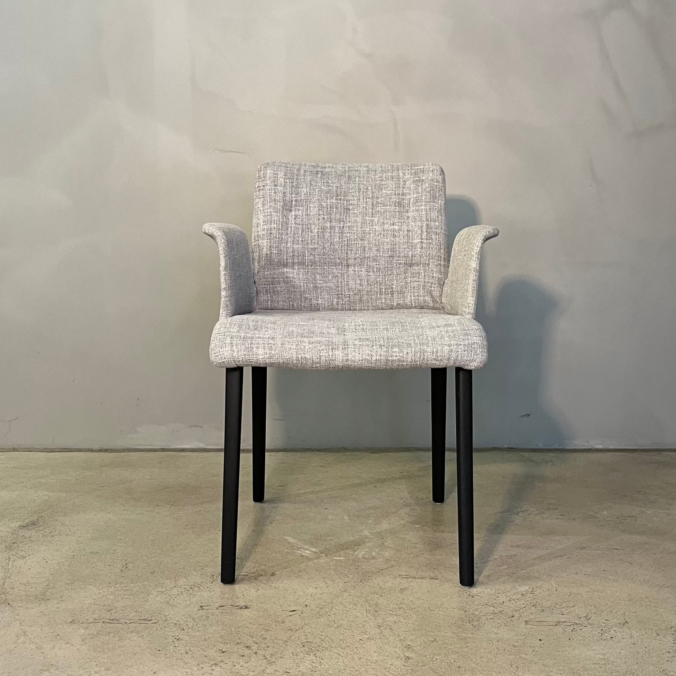 Liz Wood Stuhl Walter Knoll grau/schwarz