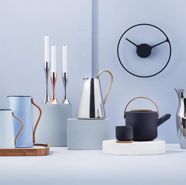 Stelton / Time / Wanduhr - Ø 30 - Design Moebel Sale